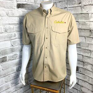Cabela's Button Down Short Sleeved Shirt